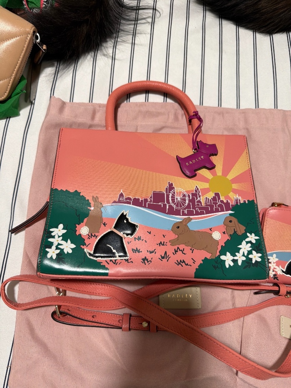 Radley Waterloo Sunset bag and wallet